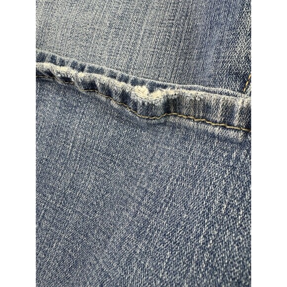 Levis 518 Superlow Jeans Women 34x30 Blue Bootcut Fading Sz Tag 13 S - Picture 12 of 13